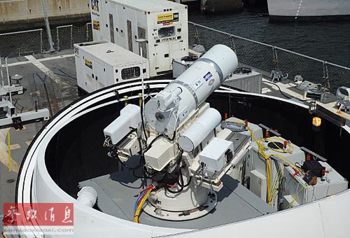 美海軍的艦載激光武器資料圖片