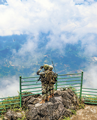 陸軍某邊防旅“邊防鋼七連”：邊關有我在，祖國請放心